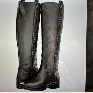 NWOB! Sam Edelman studded black riding boot, 7